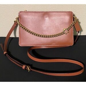 Coach Brown Crossbody Bag!